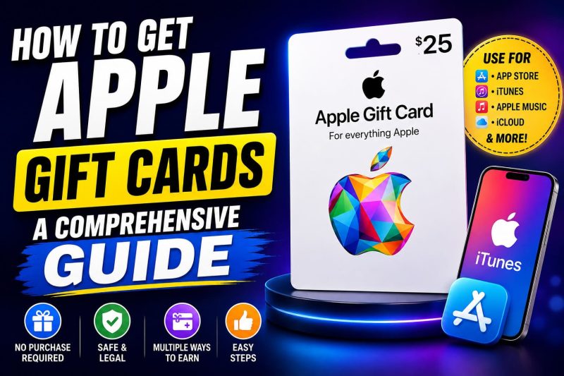 How to Claim Free Apple Gift Cards: Complete Guide